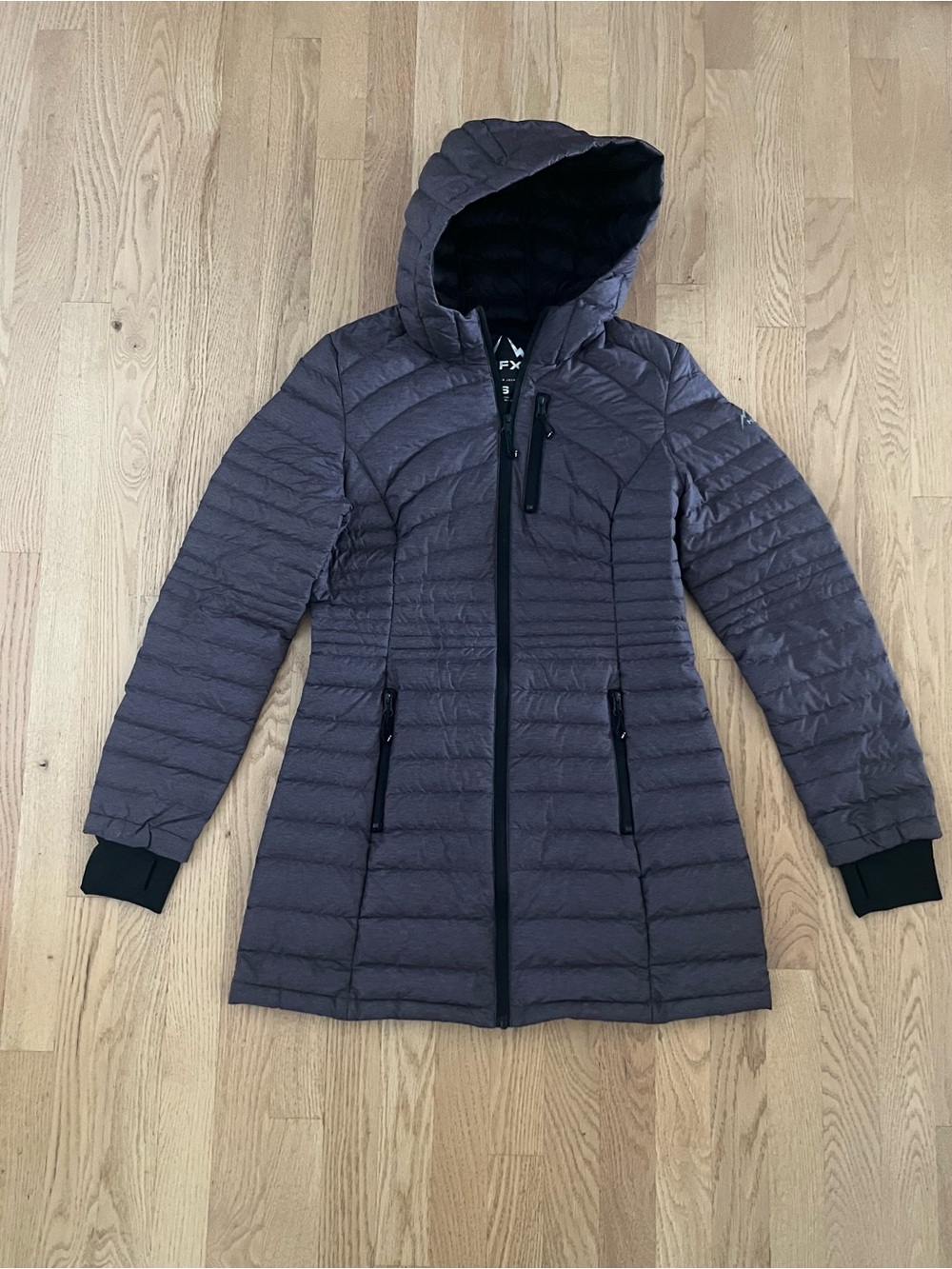 HFX Women's Hooded Down Puffer Jacket